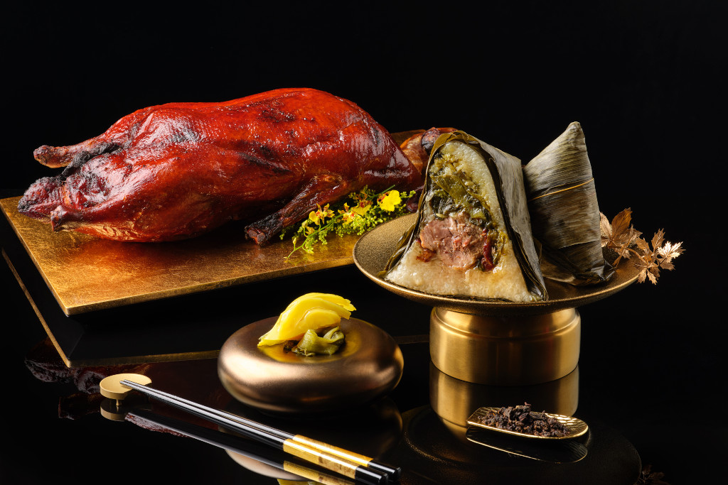Wan Hao Chinese Restaurant’ - Oolong Tea Smoked Roasted Irish Duck Rice Dumpling