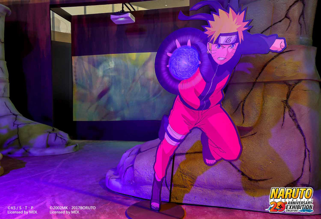 NARUTO TV Animation 20th Anniversary Exhibition Singapore