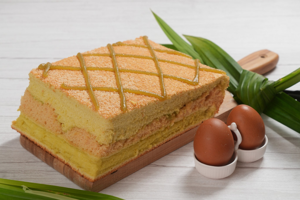 Kaya Castella Cake – Ah Mah Homemade Cake