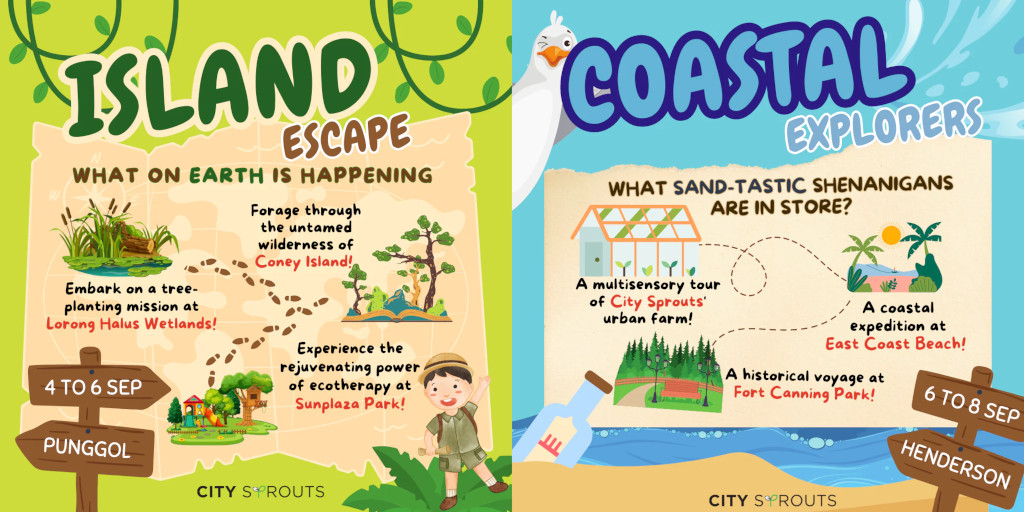 City Sprouts September school holidays Kids Adventure Camp