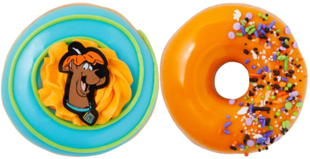 Scooby-Doo-themed Halloween doughnuts from Krispy Kreme