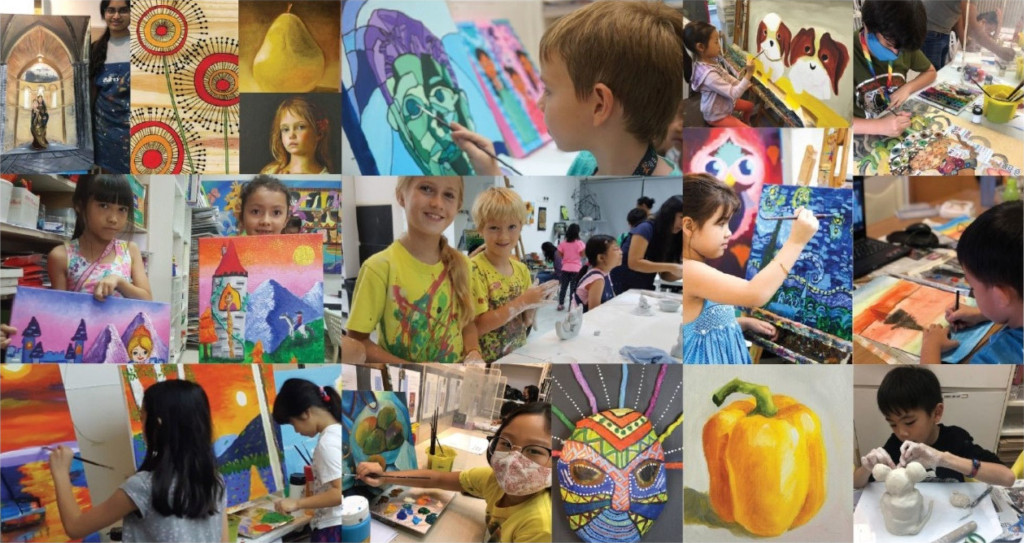 Little Artists Art Studio year-end school holidays Artrageous Camp