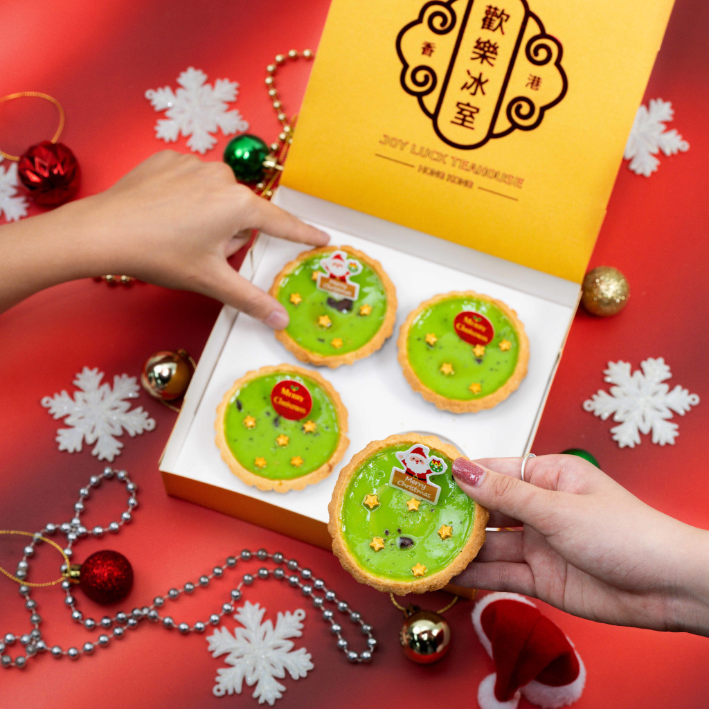 Christmas Peppermint and Chocolate Egg Tarts – Joy Luck Teahouse