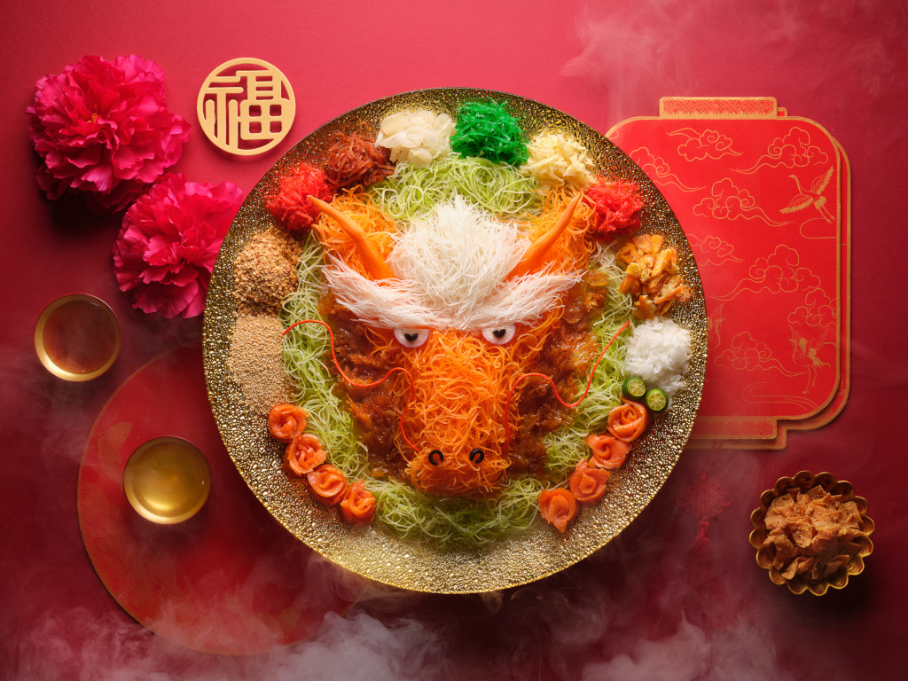 Auspicious Dragon Yusheng – Shang Palace, Shangri-La Singapore