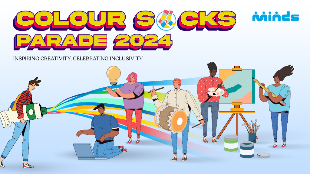 The Colour Socks Parade 2024 – Inclusive Arts Festival in April 2024