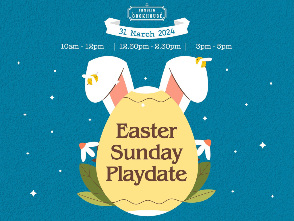 Easter Sunday Playdate at Tanglin Cookhouse