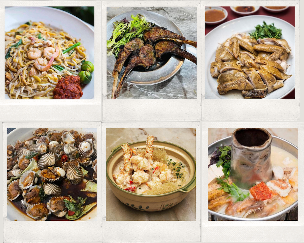 Some of the less common zi char dishes available at Eastern House of Seafood