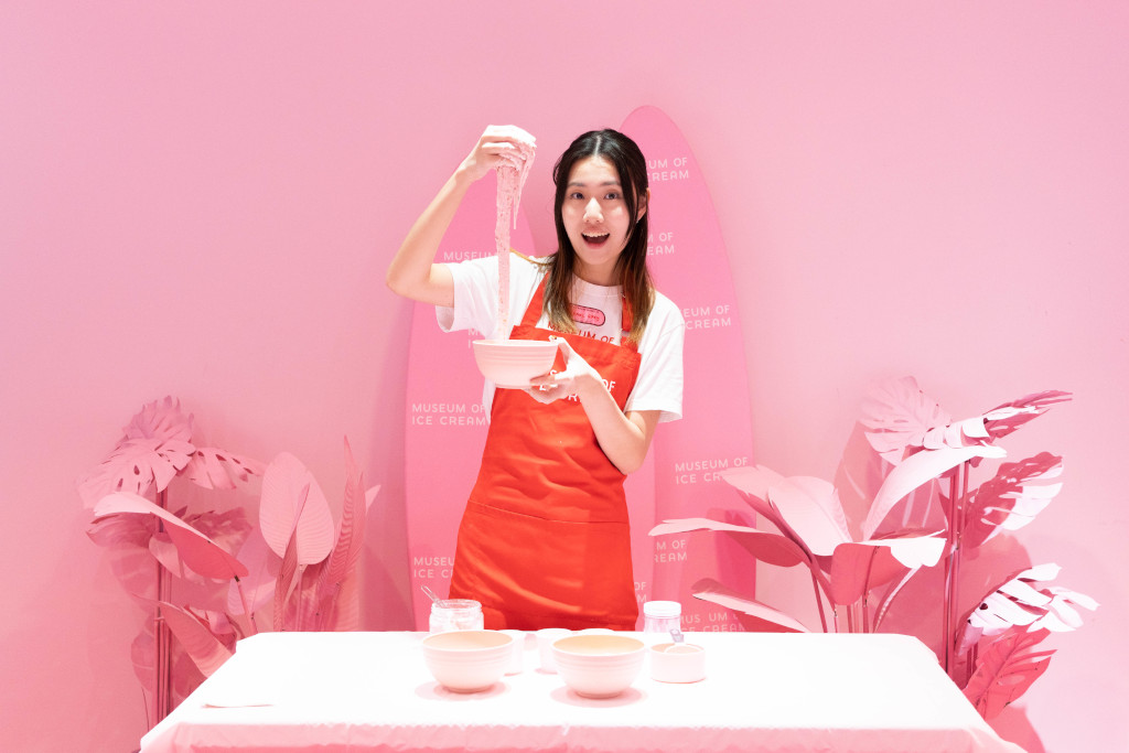 Museum of Ice Cream’s Make and Take Edible Slime Experience