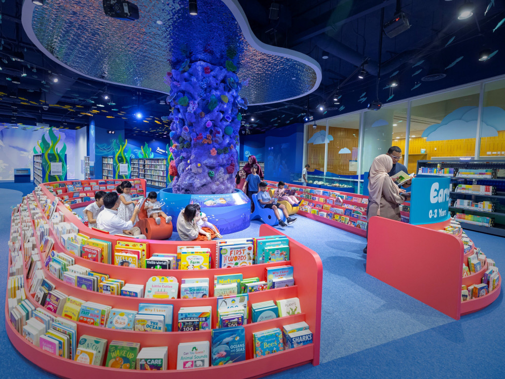 cool indoor activities - Children’s Biodiversity Library by S.E.A. Aquarium