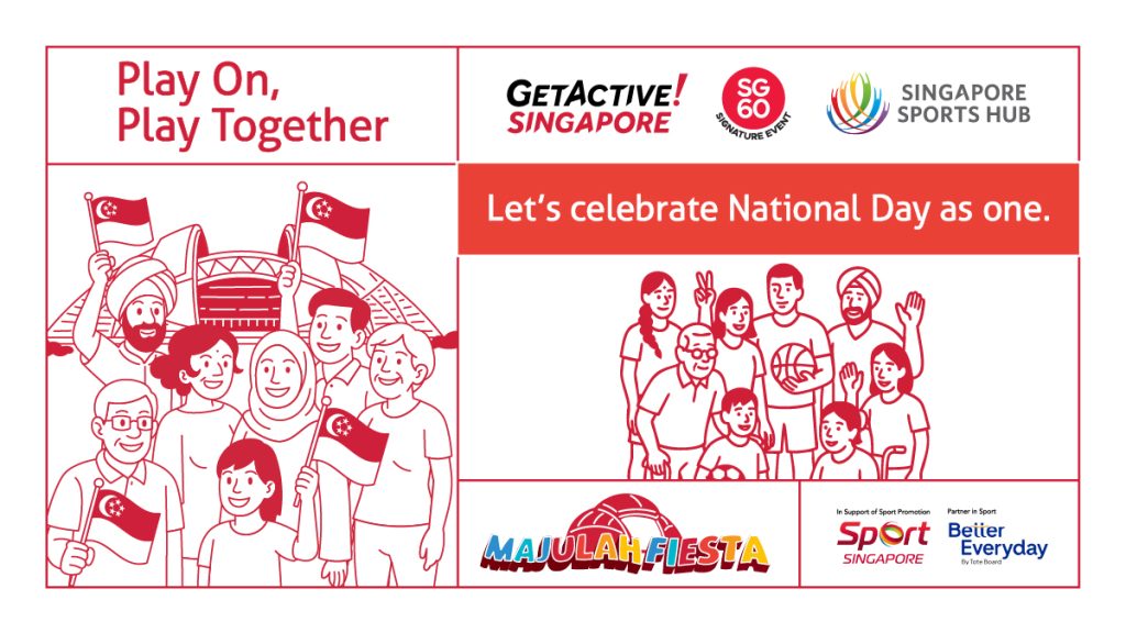 National Day fireworks at Majulah Fiesta 2025 @ Singapore Sports Hub