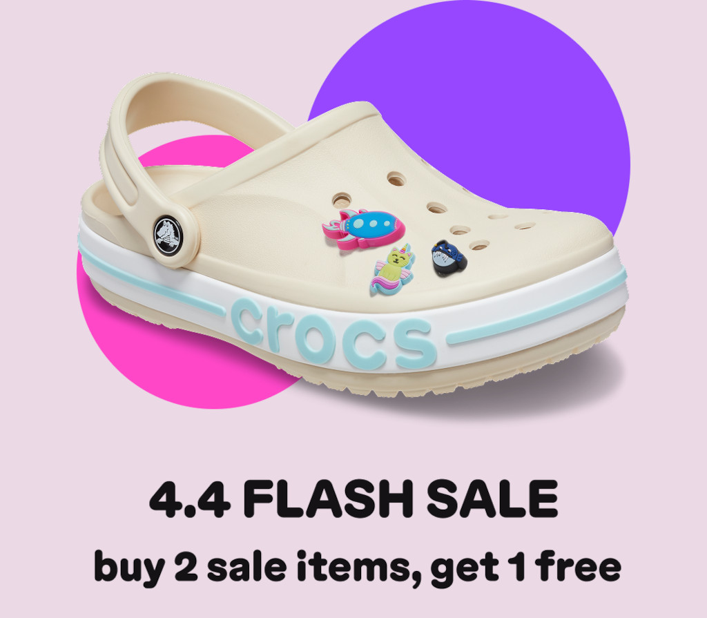 Crocs Singapore 4.4 Flash Sale in April