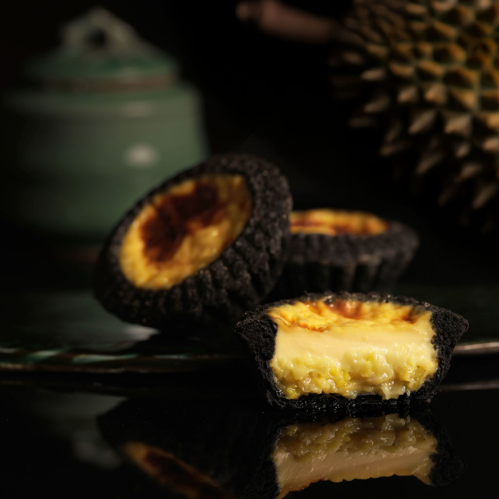 MSW Durian Crème Brûlée Tart from Old Seng Choong