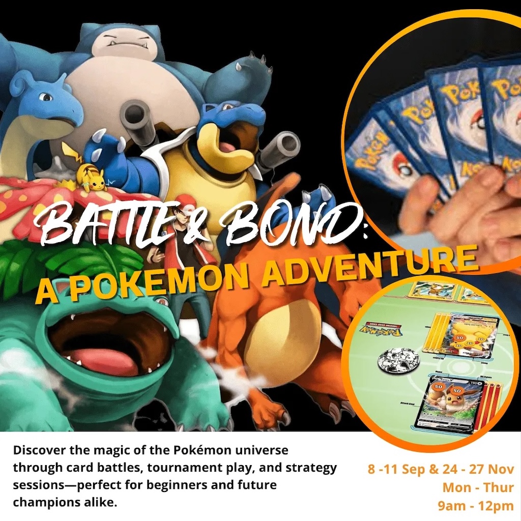 year-end school holidays - Pokémon Holiday Camp